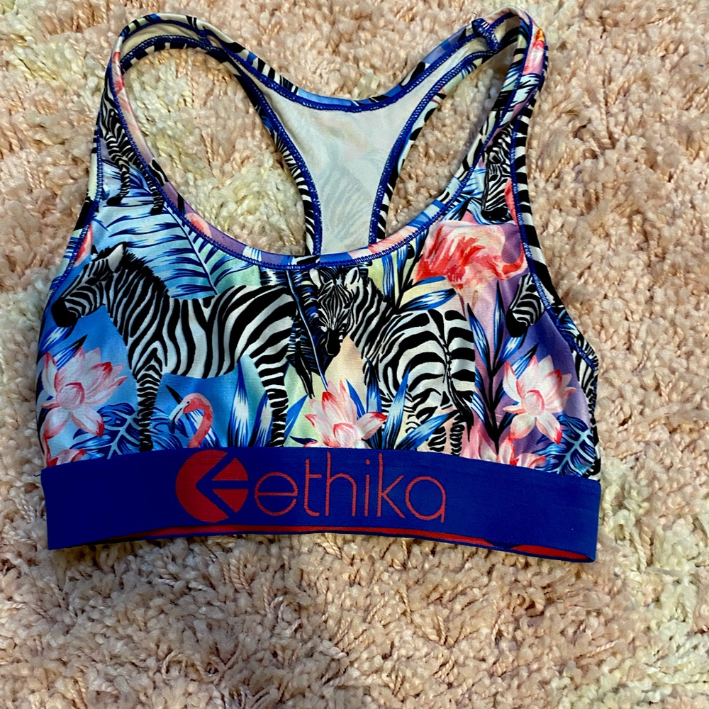 Ethika sports bra (never worn, no tag)